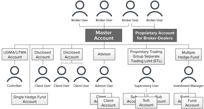 Brókeres de introducción: estructura de cuenta de bróker declarado