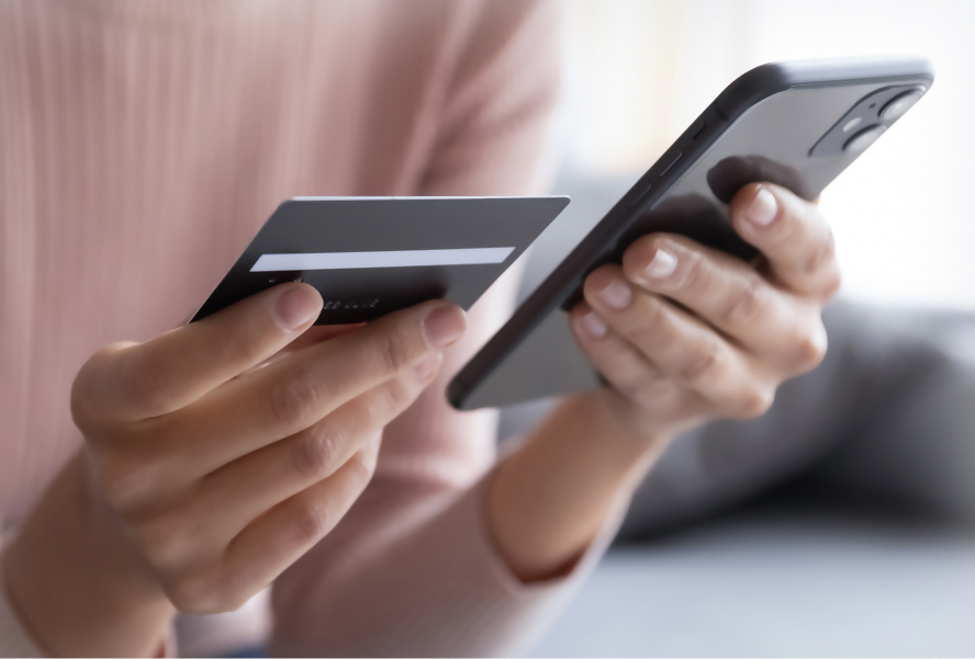 Mobile phone user preauthorizing a large purchase